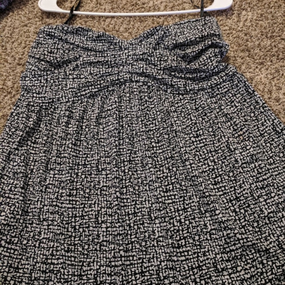 Torrid Black and White Top